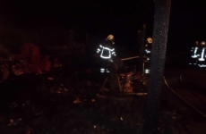 Brand Gebäude Klein